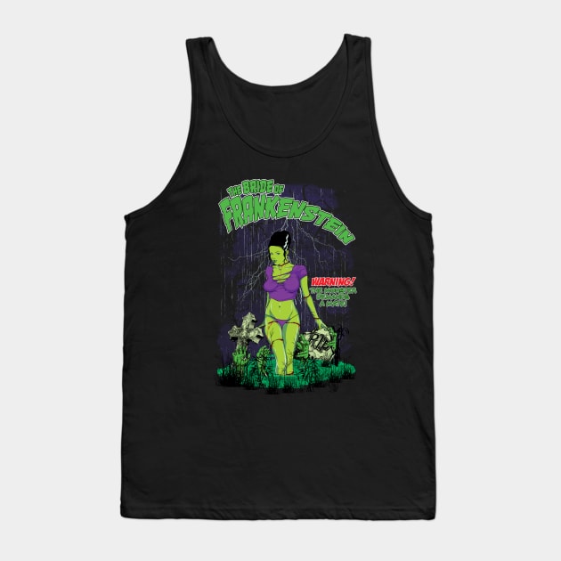 The Bride Of Tank Top by Dark Planet Tees